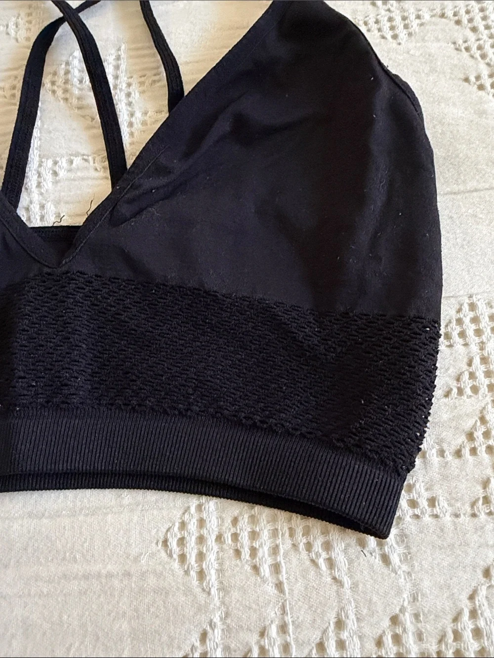 Emma and Sam Fishnet Bralette